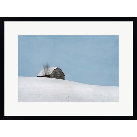 Minimalist Barn by Brooke T. Ryan, Framed Art