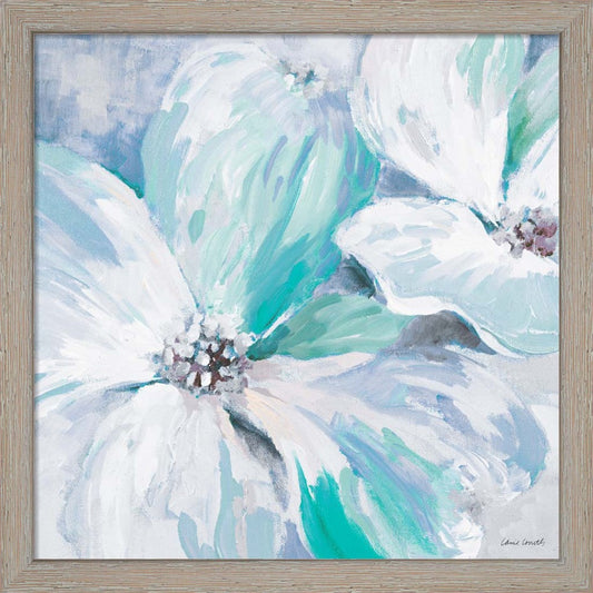 Blue Flower Song I by Lanie Loreth, Framed Art