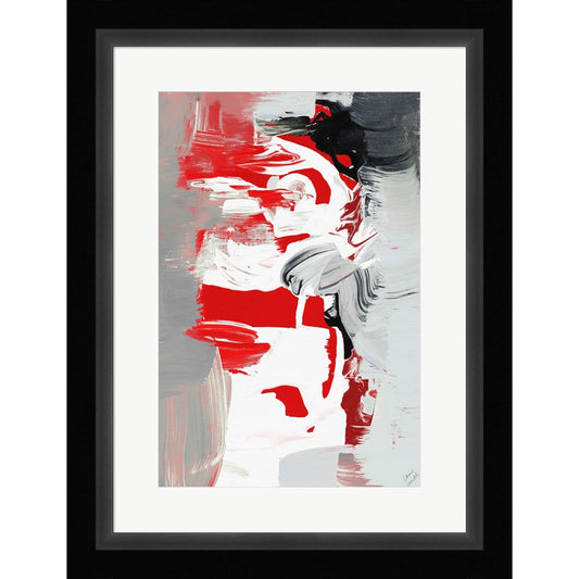 Splash of Red II by Lanie Loreth, Framed Art