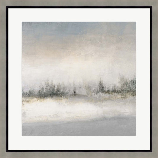 Foggy Winter Day by Michael Marcon, Framed Art