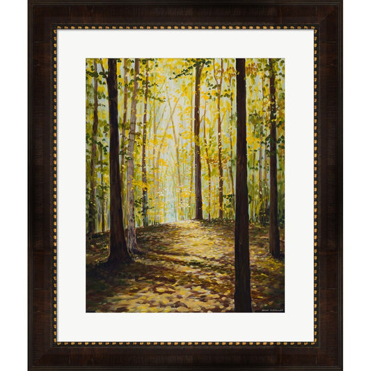 Autumn Forest by Bruce Nawrocke, Framed Art