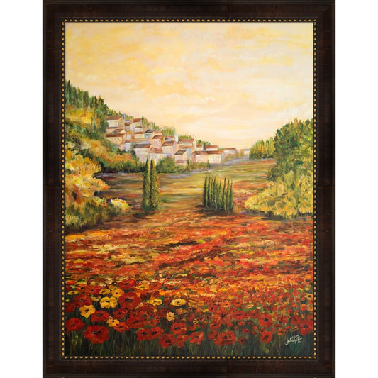 Tuscany Scene by Julie DeRice, Framed Art