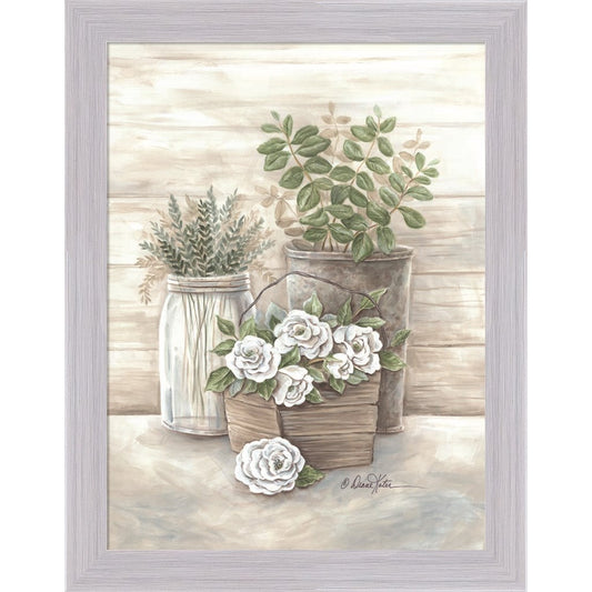 Rose Botanical by Diane Kater, Framed Art