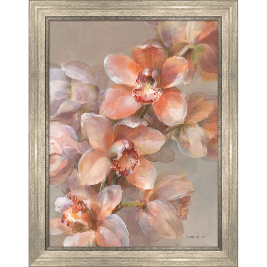 Delicate Orchid I by Danhui Nai, Framed Art