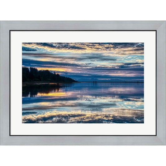 Lavender Morning by Chuck Burdick, Framed Art