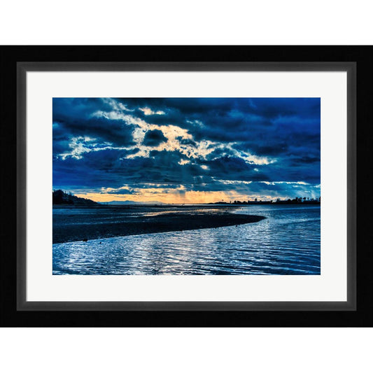 Morning Rays of Light by Chuck Burdick, Framed Art