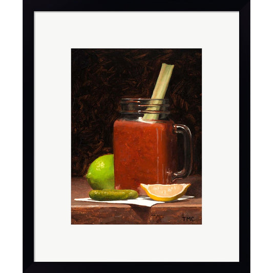 Bloody Mary by Todd M. Casey, Framed Art