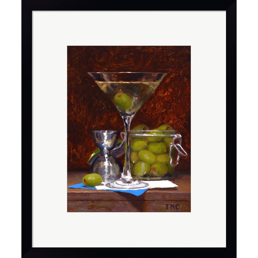 Dirty Martini by Todd M. Casey, Framed Art