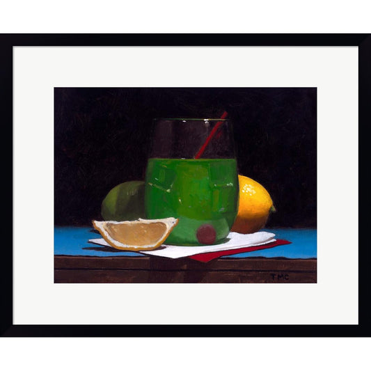 Midori Sour by Todd M. Casey, Framed Art