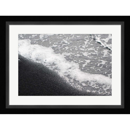 Black Sand No. 1 by Lisa Zinna, Framed Art