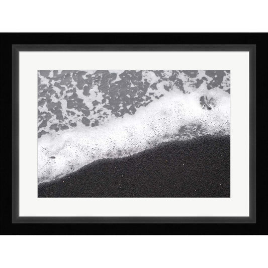 Black Sand No. 3 by Lisa Zinna, Framed Art