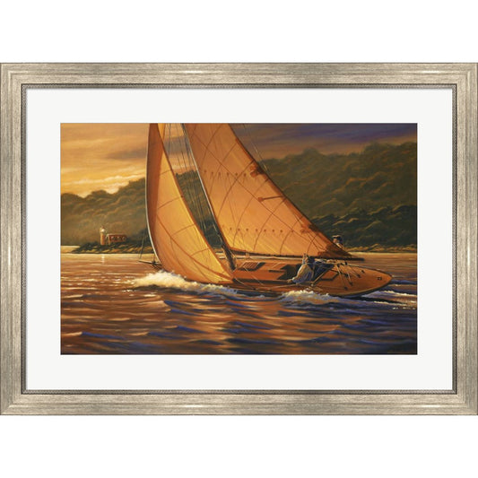 Evening Retreat by Bruce Langton, Framed Art