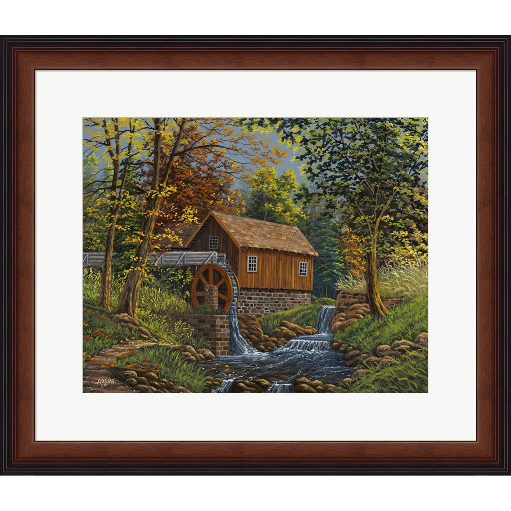 Shady Grove Mill by Gary Adams, Framed Art