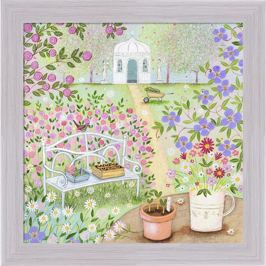 Summer House by Lucy Grossmith, Framed Art