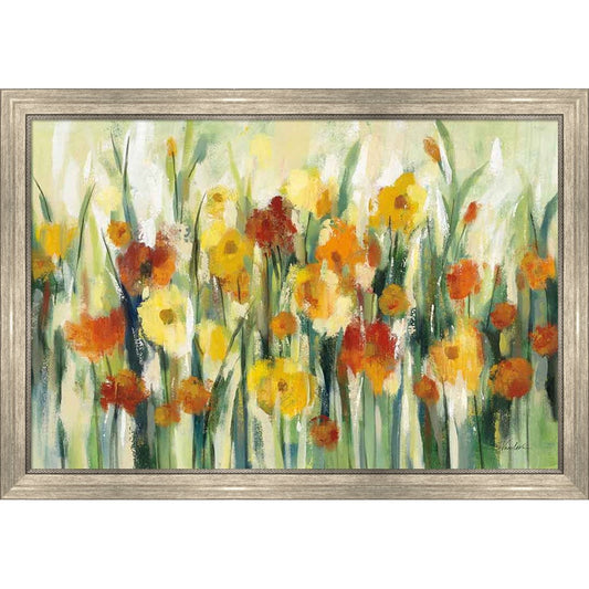 End of Summer Garden by Silvia Vassileva, Framed Art