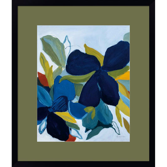 Botanical Flow by Pamela Munger, Framed Art