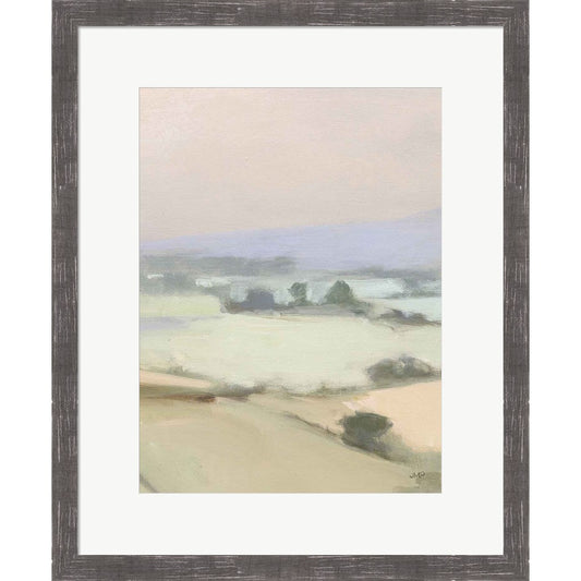 Dream Valley I Neutral Crop II by Julia Purinton, Framed Art