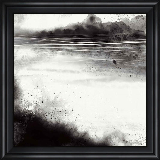 Misty Landscape I by Anne Tavoletti, Framed Art