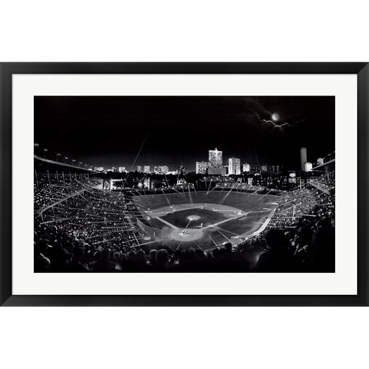 Wrigley Field by Scott Mutter, Framed Art