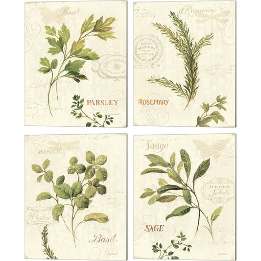 Aromatique by Lisa Audit, 4 Piece Canvas Art Set