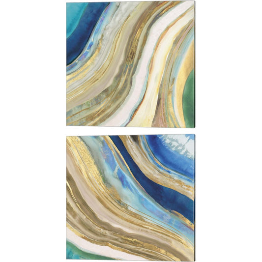 Agate by PI Galerie, 2 Piece Canvas Art Set